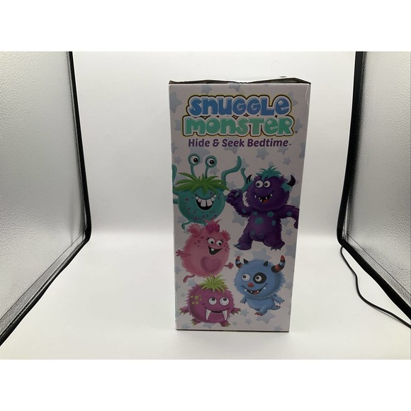 Snuggle Monster - Hide and Seek Bedtime Plush Toy and Book Pink Inc. New - Picture 4 of 7